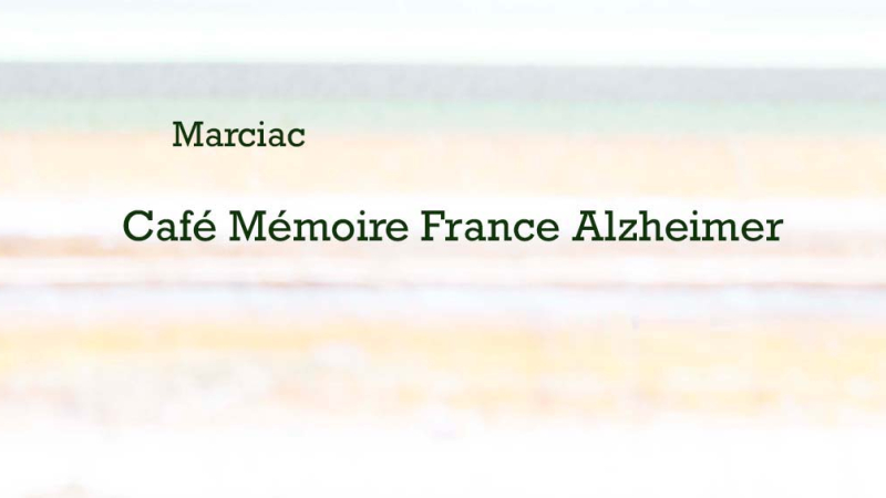 Café Mémoire France Alzheimer