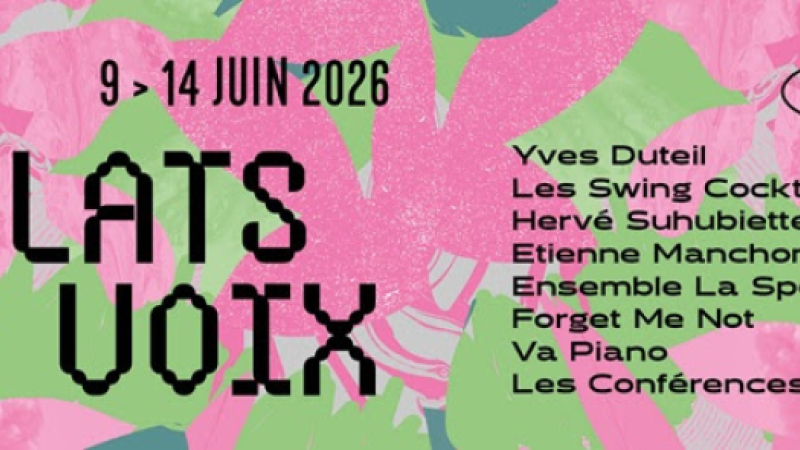 Pour sa  29 ème édition Eclats de Voix  propose en avant première, un programme des plus éclectiques