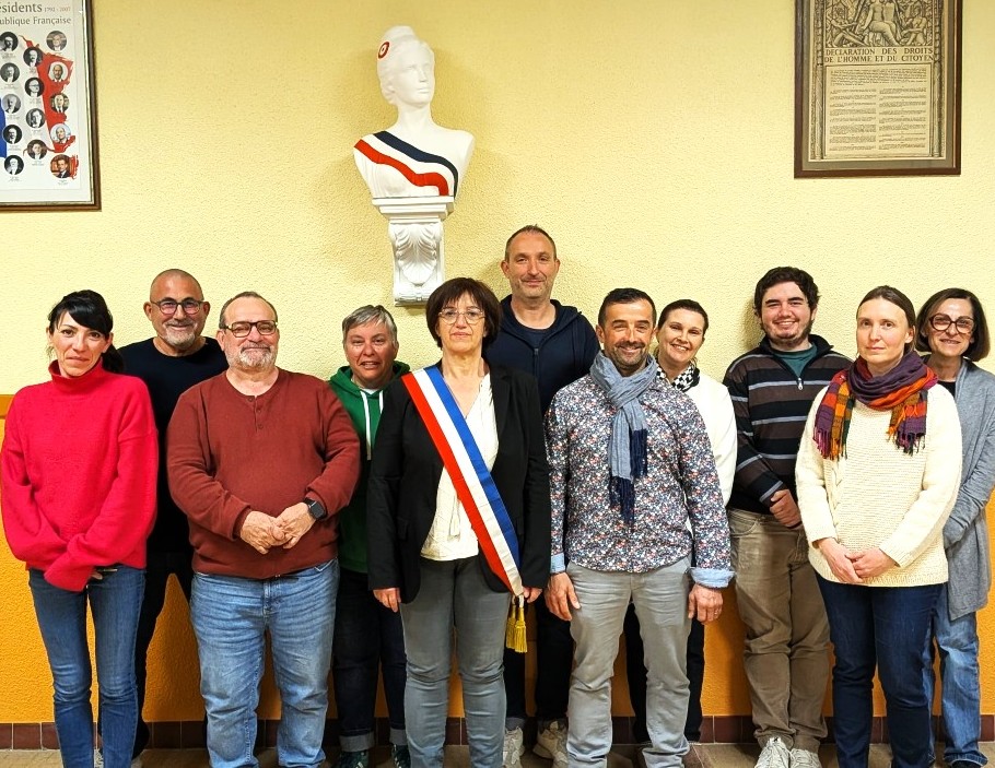 L'équipe municipale en place pour 6 ans