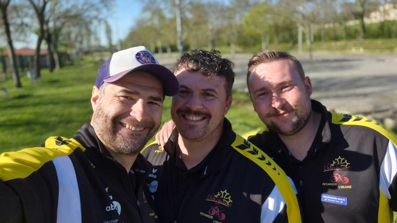 Pétanque lisloise : à Auch le championnat du Gers en triplette provençal