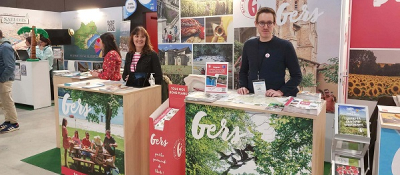 L'Office de Tourisme Bastides de Lomagne était présent au salon Occ’ygène de Toulouse