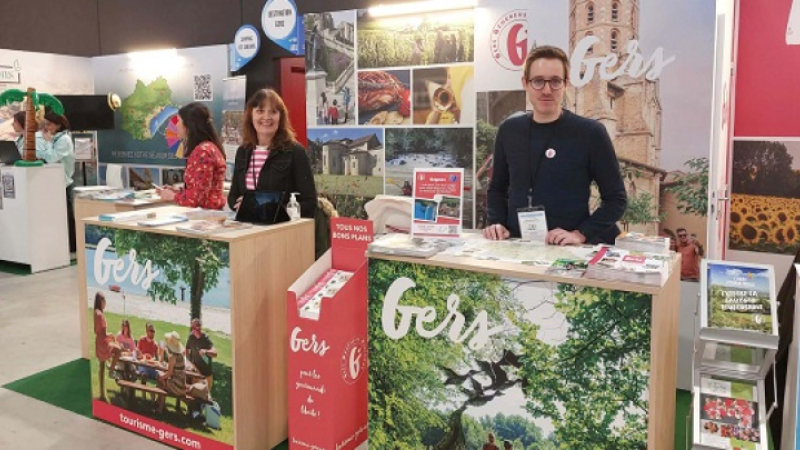 L'Office de Tourisme Bastides de Lomagne était présent au salon Occ’ygène de Toulouse