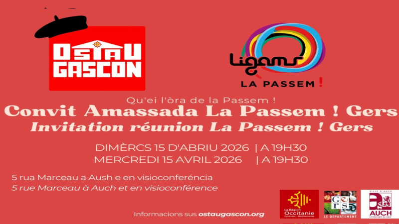 L'Ostau Gascon vos convida a ua amassada