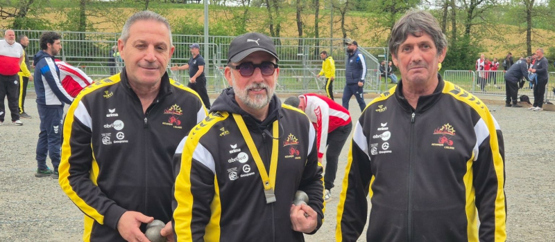 Pétanque : championnat du Gers triplette masculin.