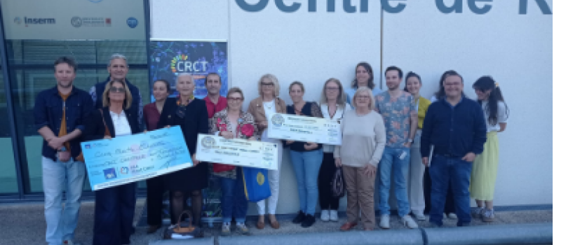 Le  Club Soroptimist  a offert  1777  euros au  Centre de Cancérologie de Toulouse (CRCT ) suite au concert caritatif du 22 décembre 2025
