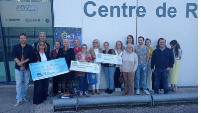 Le  Club Soroptimist  a offert  1777  euros au  Centre de Cancérologie de Toulouse (CRCT ) suite au concert caritatif du 22 décembre 2025