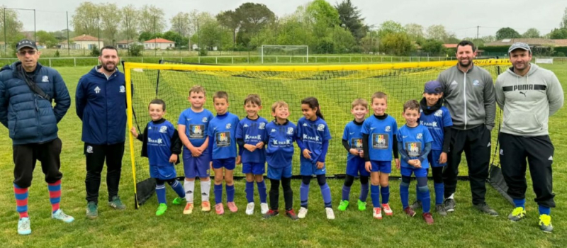 Les U15 de l'Entente Gers Foot Sud champions du Gers de D2 !