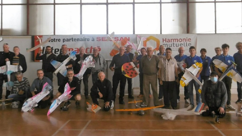 Journée aéromodélisme avec le Club Aéromodel ‘s Indoor Seissan