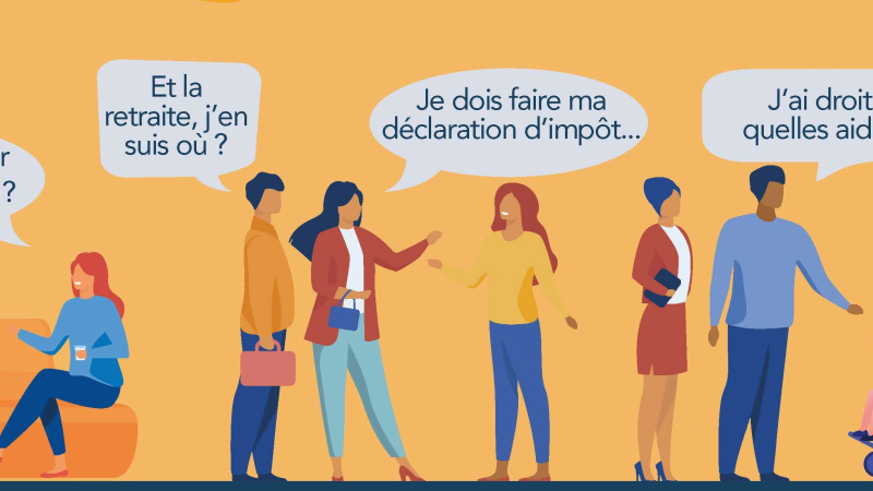 Les services publics se déplacent jusqu'à vous