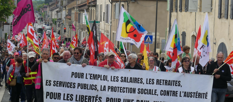 À Auch, un 1er mai mobilisateur et engagé