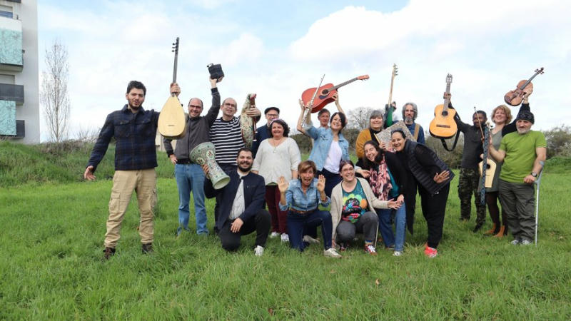 Concert et partage à Saramon