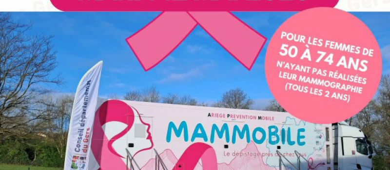 Dépistage du cancer du sein avec la Mammobile