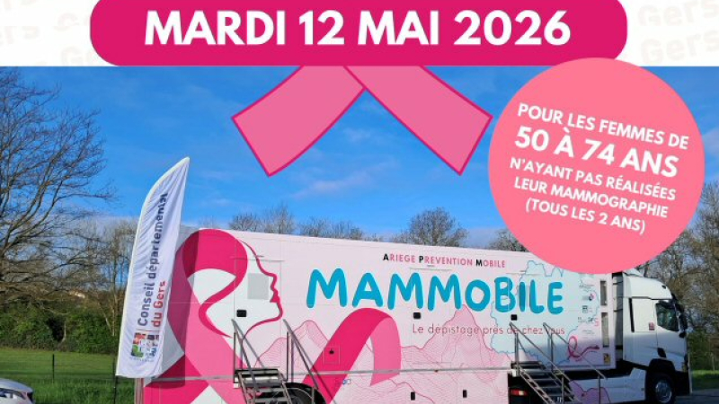 Dépistage du cancer du sein avec la Mammobile