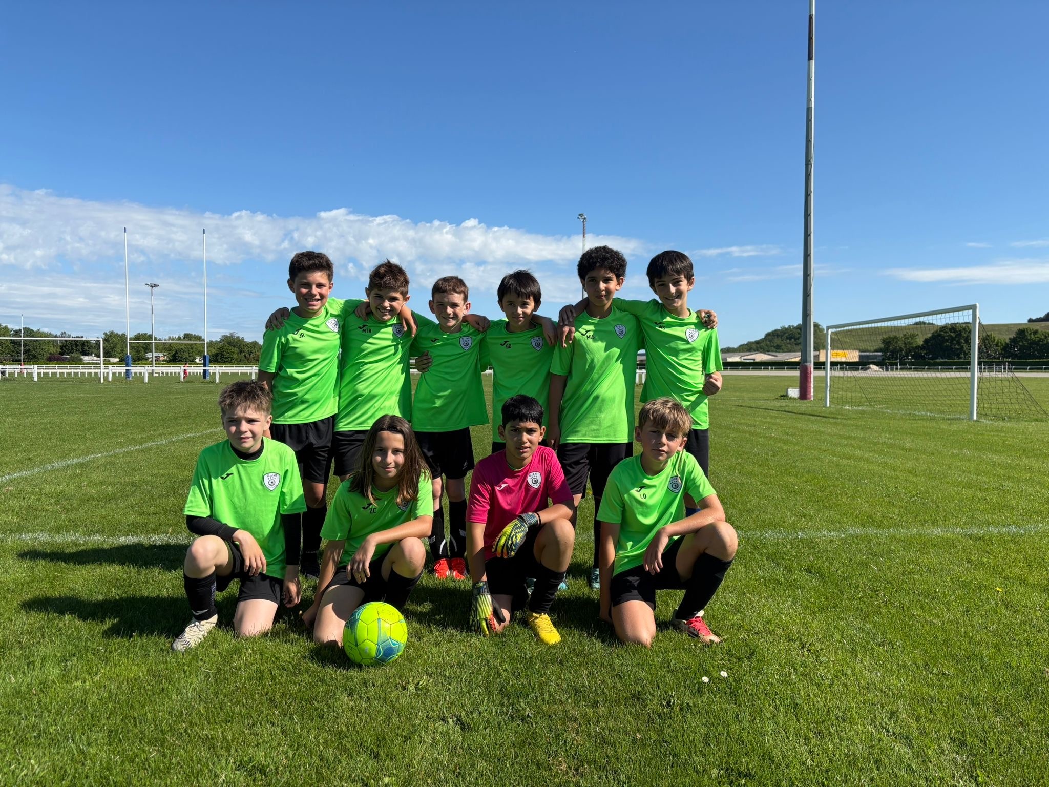 Les U11 étaient à l’hippodrome ce dimanche