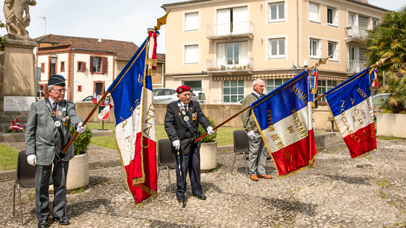 Nogaro: une commémoration du 8 mai toujours bien organisée