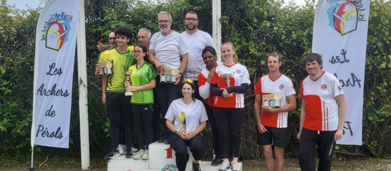 Les archers brillent dans l'hérault