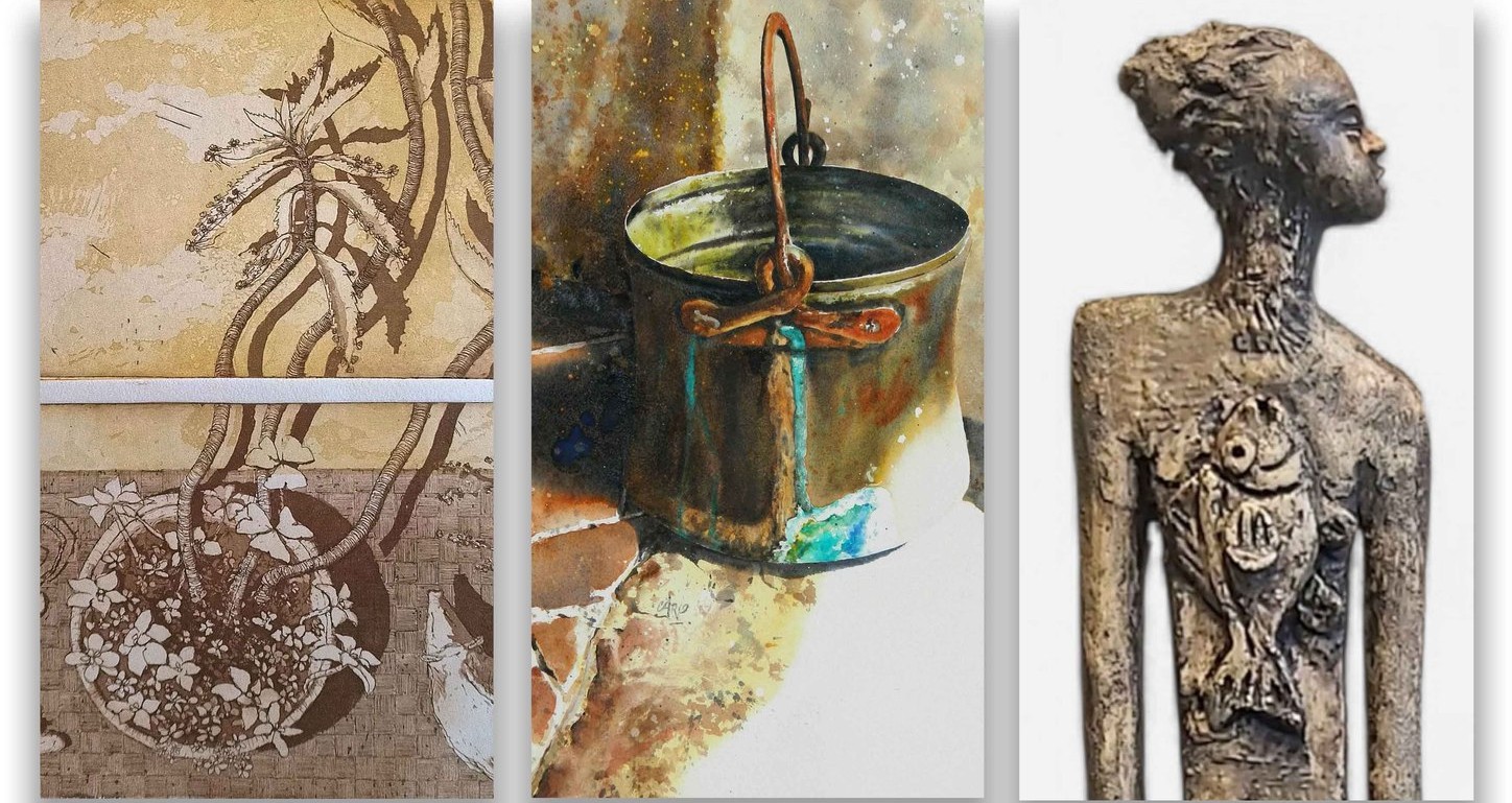 exposition à trois "Les amis de la Treille"