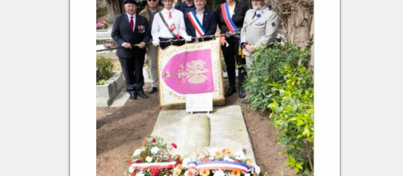 Hommage au général polonais Zygmunt Broniewski