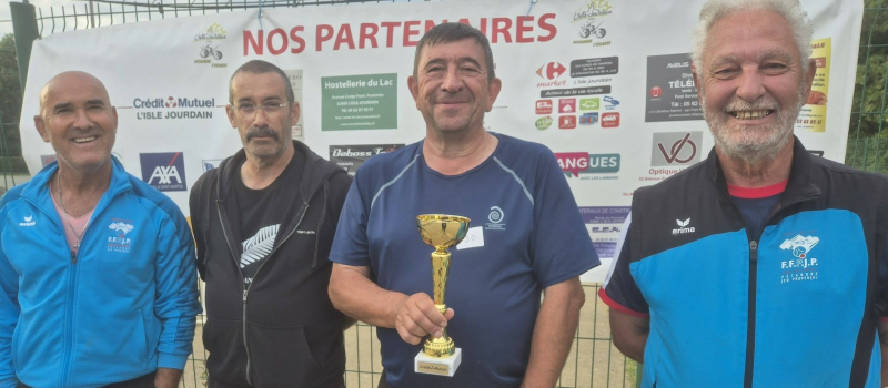 Pétanque : Résultats du concours en doublette vétérans
