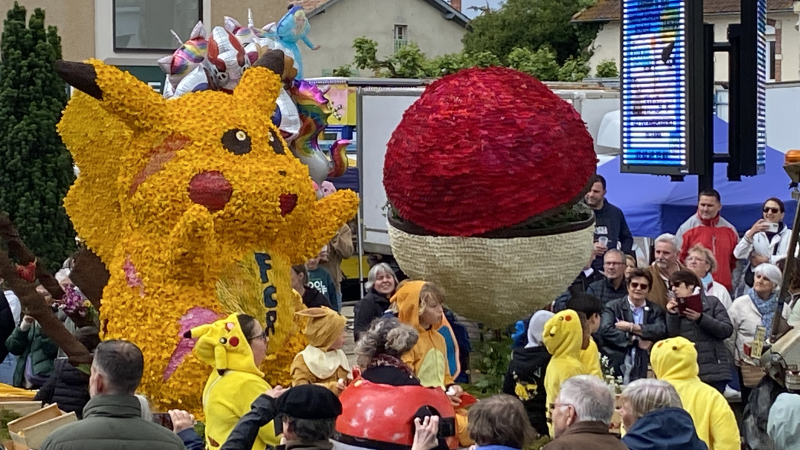 Météo incertaine mais foule des grands jours pour le corso fleuri risclois