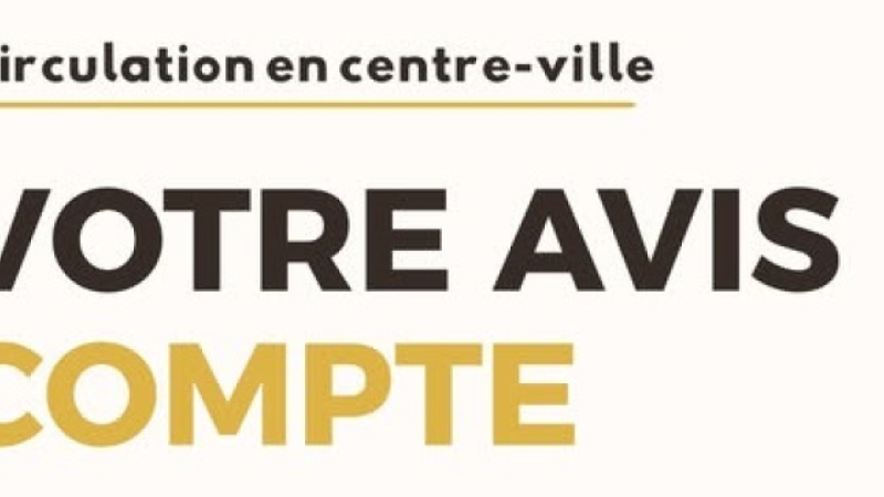 Sondage auprès des habitants