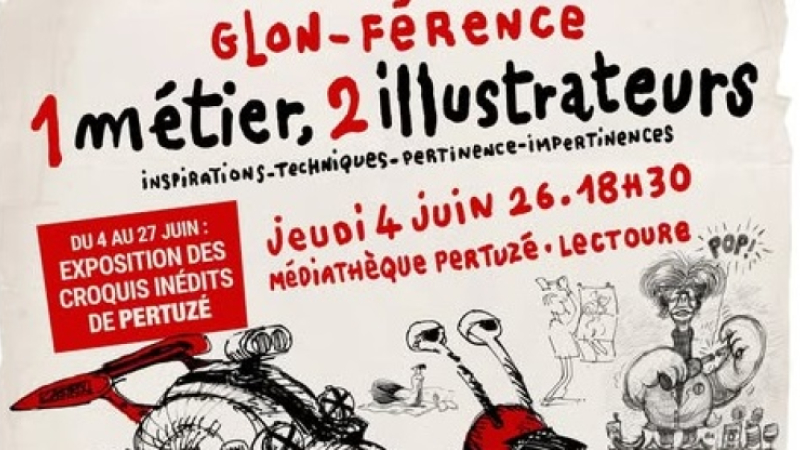Exposition sur les croquis inédits de Pertuzé