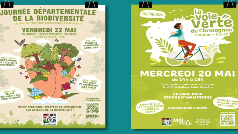Mobilités et biodiversité, deux rendez-vous à ne pas manquer !