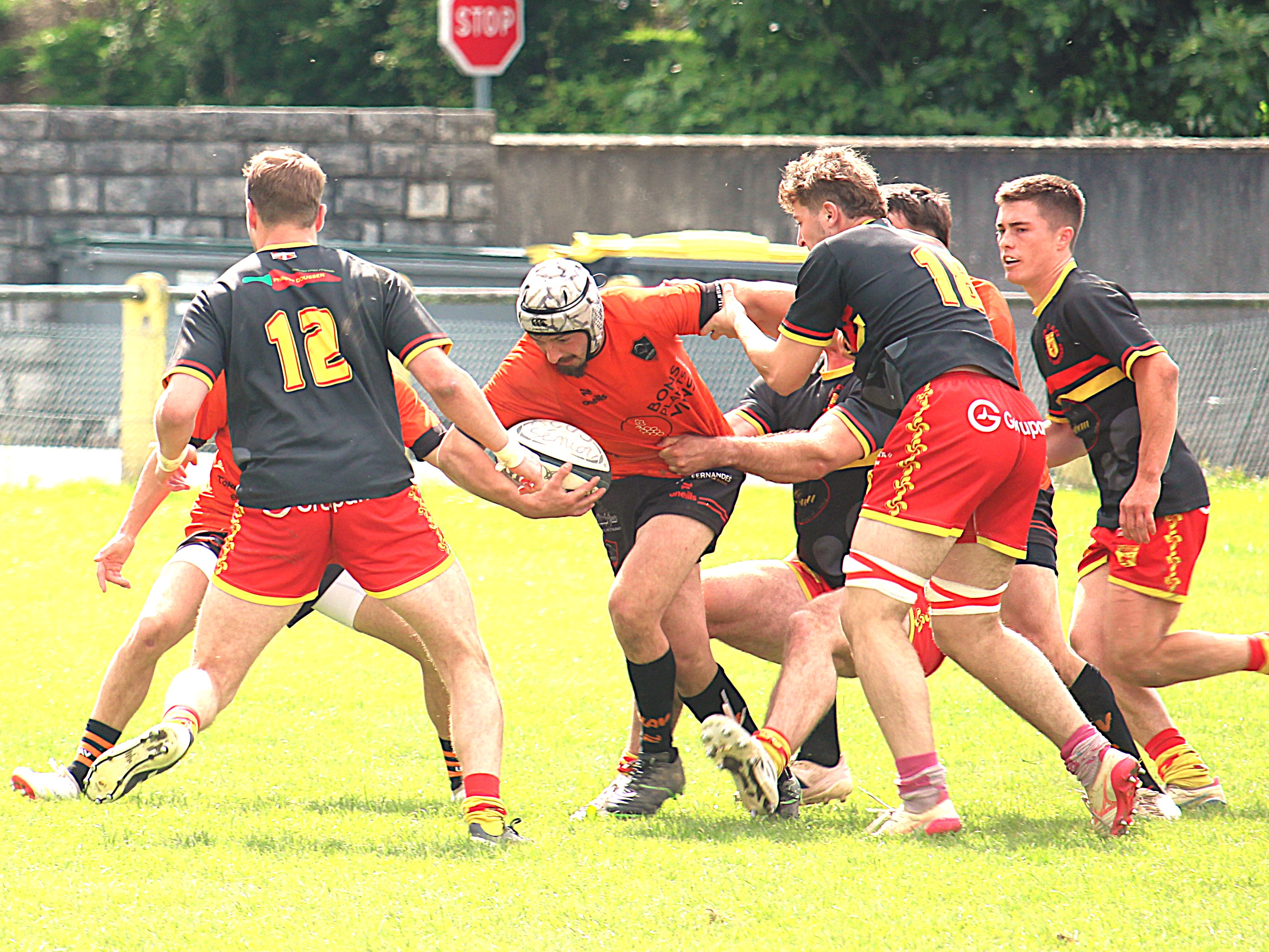 Le capitaine Gaignard en action