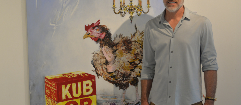 “Mémoire de Poules” : l’univers singulier de Yannick Bacon s’invite à La Varangue