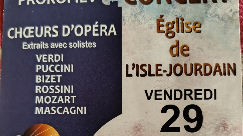 Concert  philharmonique à la Collégiale le vendredi 29 mai 2026 à 20H30