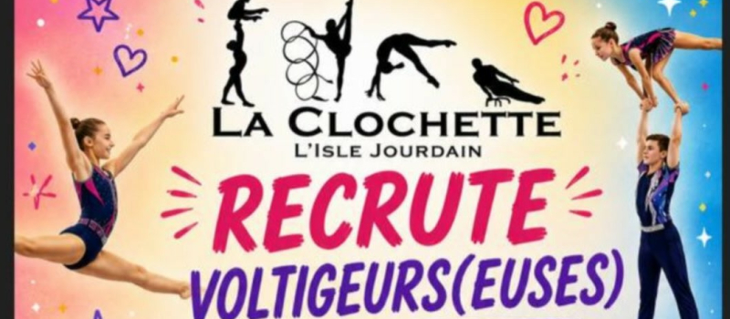 La Clochette lisloiserecrute des Voltigeurs(euses)