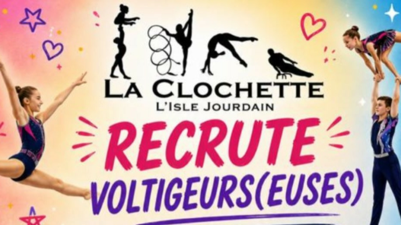 La Clochette lisloiserecrute des Voltigeurs(euses)