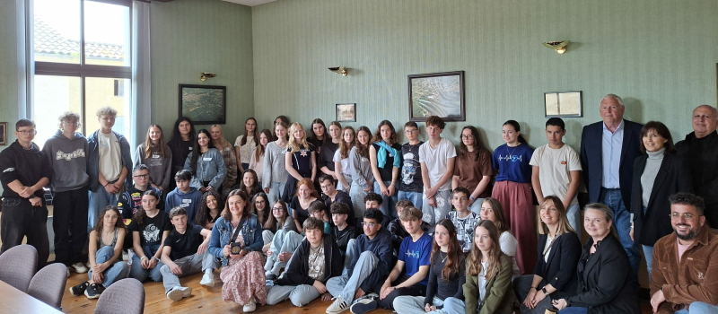Après la visite des élèves tchèques au collège Simone Veil