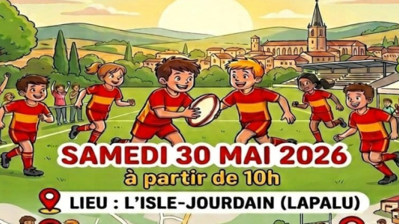 Le grand rendez-vous de nos jeunes rugbymen approche !