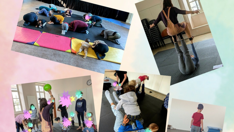 Découverte acroyoga family !