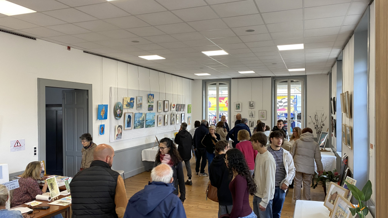 « L’Amicale des Arts Plastiques » s’expose
