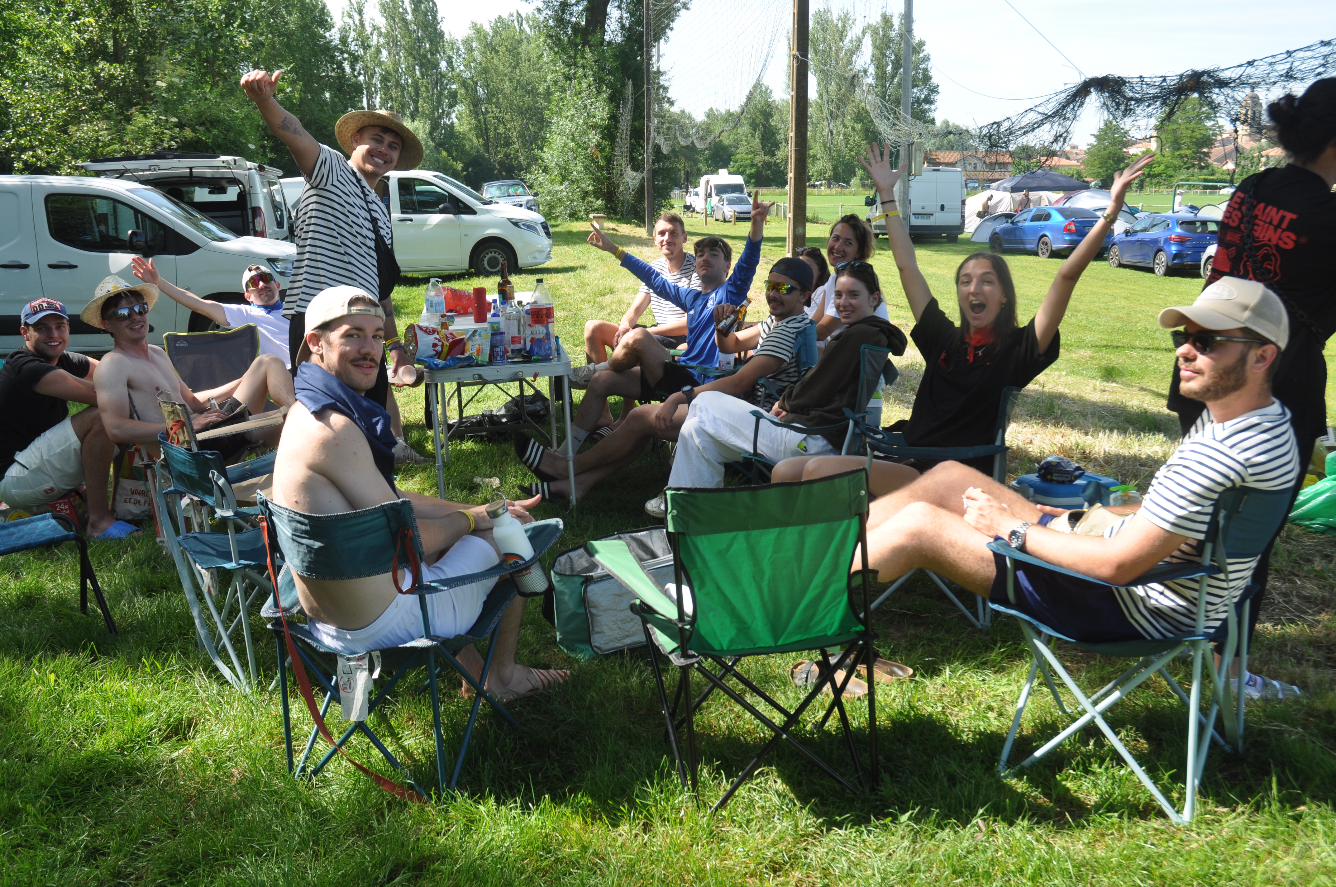 En mode camping