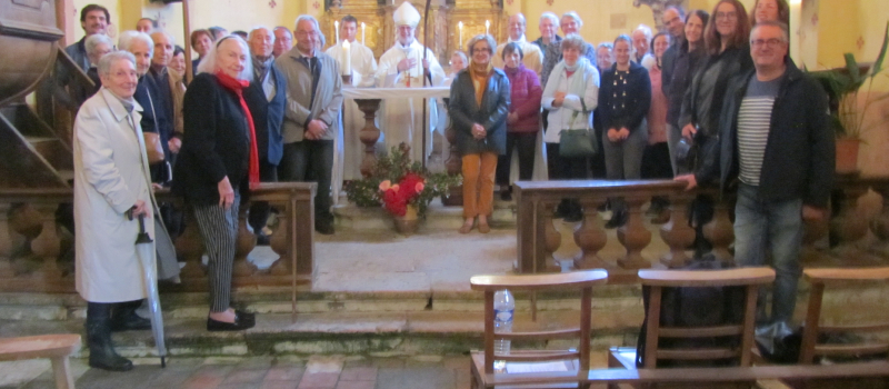 Chapelle de Las : célébration de la messe annuelle