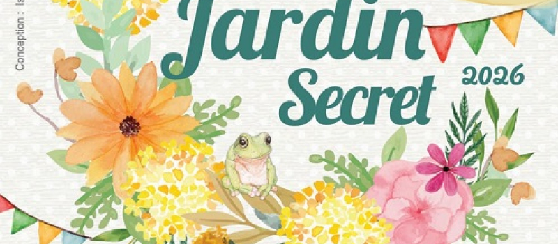 Le marché de créateurs "Jardin Secret"  c'est le 7 juin !