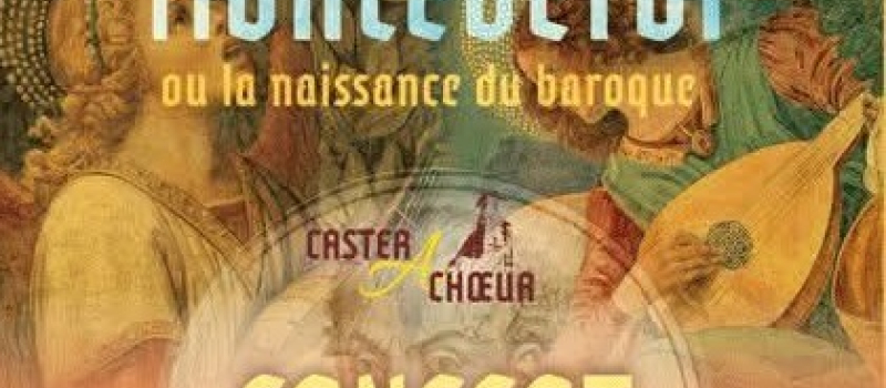 Concert Monteverdi dimanche 31 mai à 18 H ancienne église
