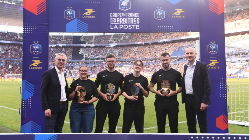 F.C.L : Alexandre Sere notre arbitre présent au Stade de France à l’occasion de la finale de Coupe