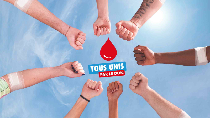 Le 14 juin, le  don de sang illumine la France