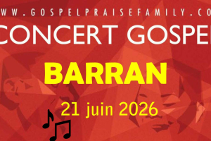 Gospel en l'église de Barran
