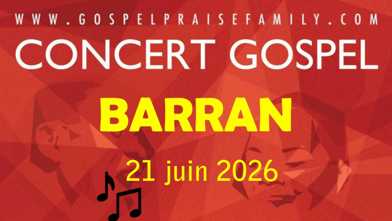 Gospel en l'église de Barran