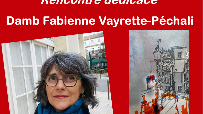 Dédicace à la librairie Corbel