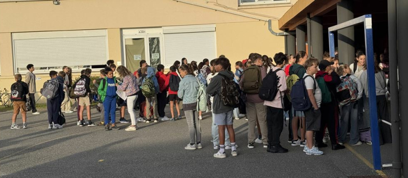 Incendie au collège de Samatan : l'ensemble des élèves et personnels mis en sécurité