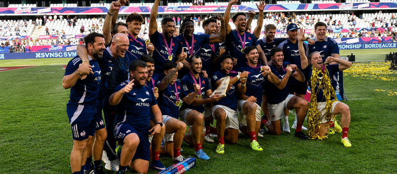 Rugby À 7 : les bleus rois de Bordeaux !