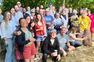 Fête des voisins dans le quartier de Gouts