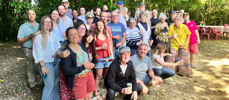 Fête des voisins dans le quartier de Gouts
