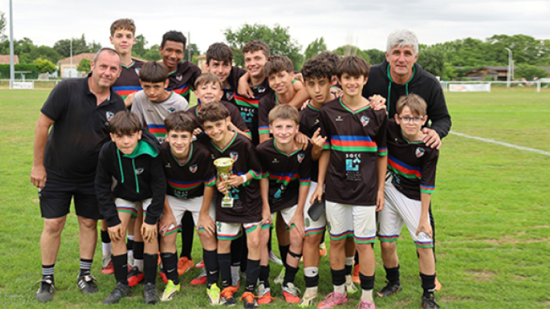 Tournoi U14 , la belle réussite de l'Entente Gers Foot Sud !